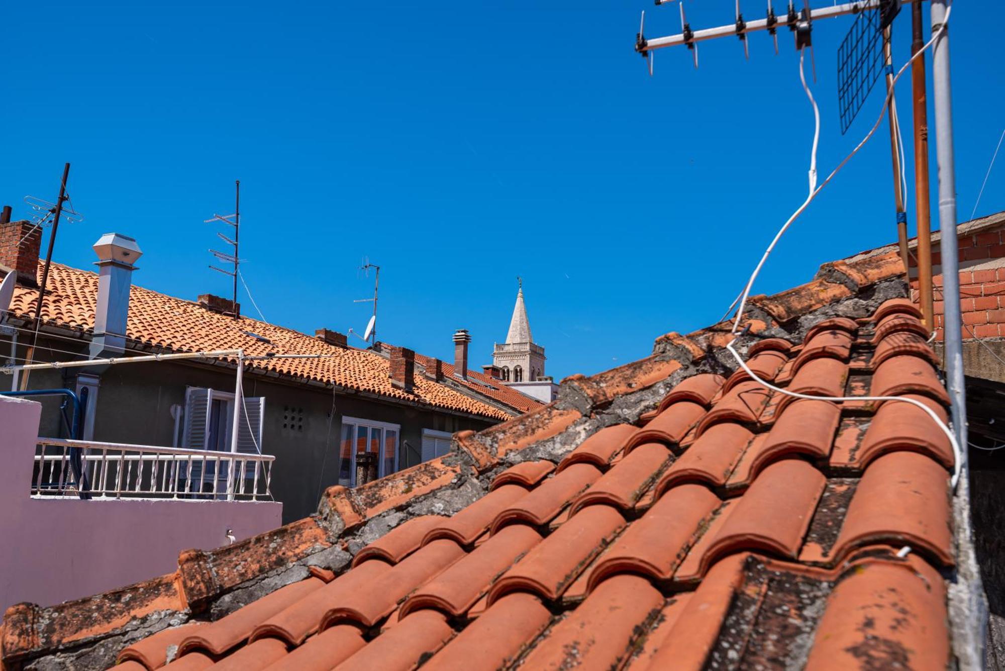 Ferienwohnung Timeless Antique Old Town With Terrace Zadar Exterior foto