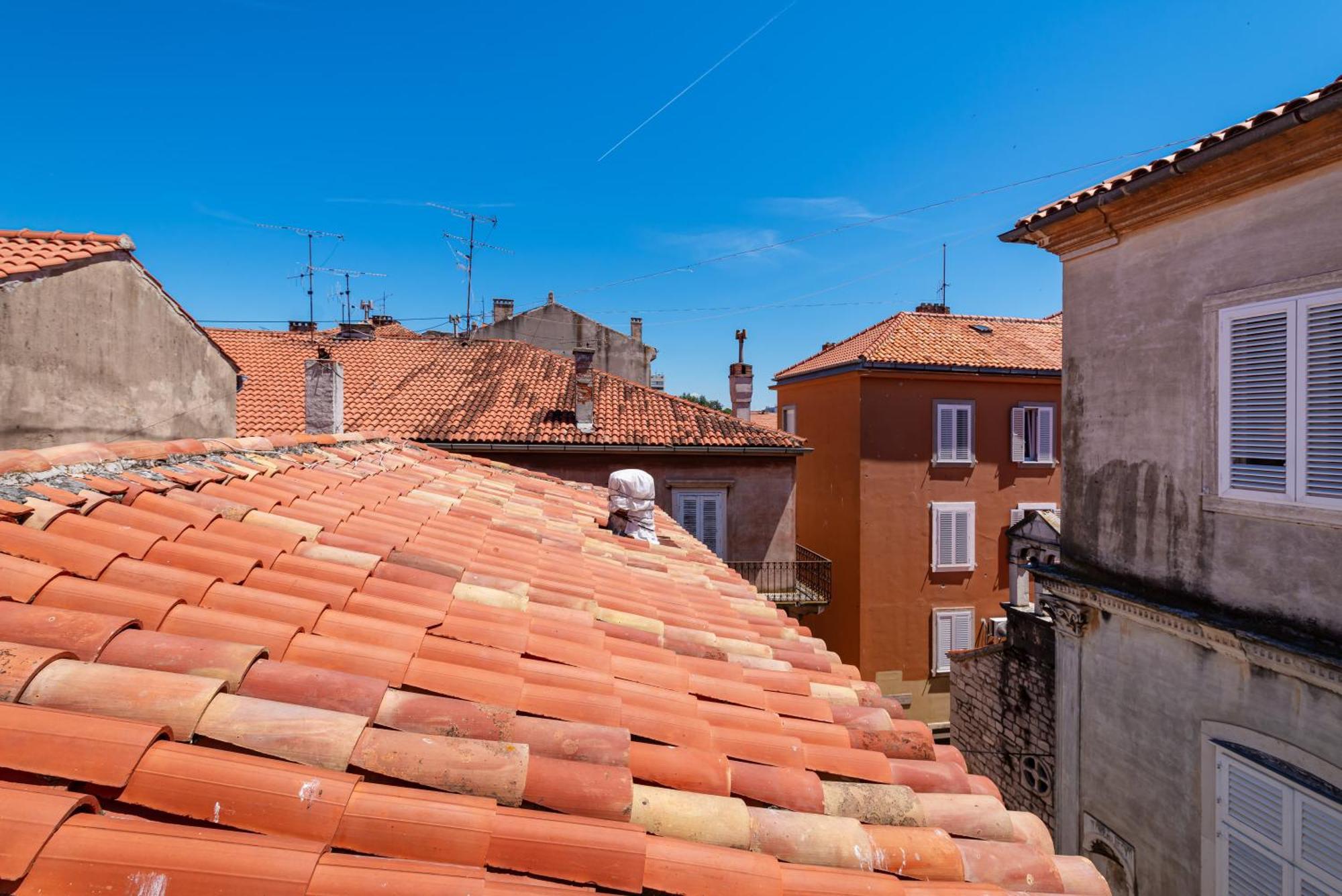 Ferienwohnung Timeless Antique Old Town With Terrace Zadar Exterior foto